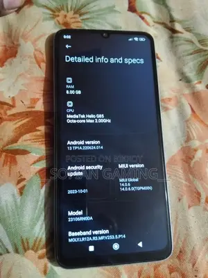 Xiaomi Redmi Note 13 256 GB Black