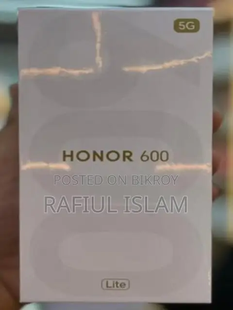 New Honor 600 256 GB Black
