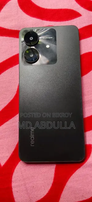 রিয়েলমি নোট ৬০এক্স ৬৪ জিবি ব্ল্যাক