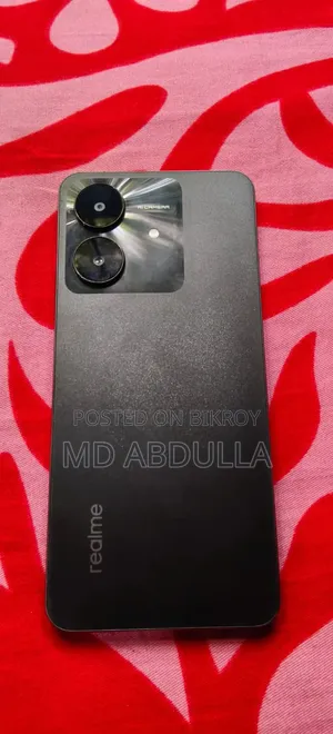 রিয়েলমি নোট ৬০এক্স ৬৪ জিবি ব্ল্যাক