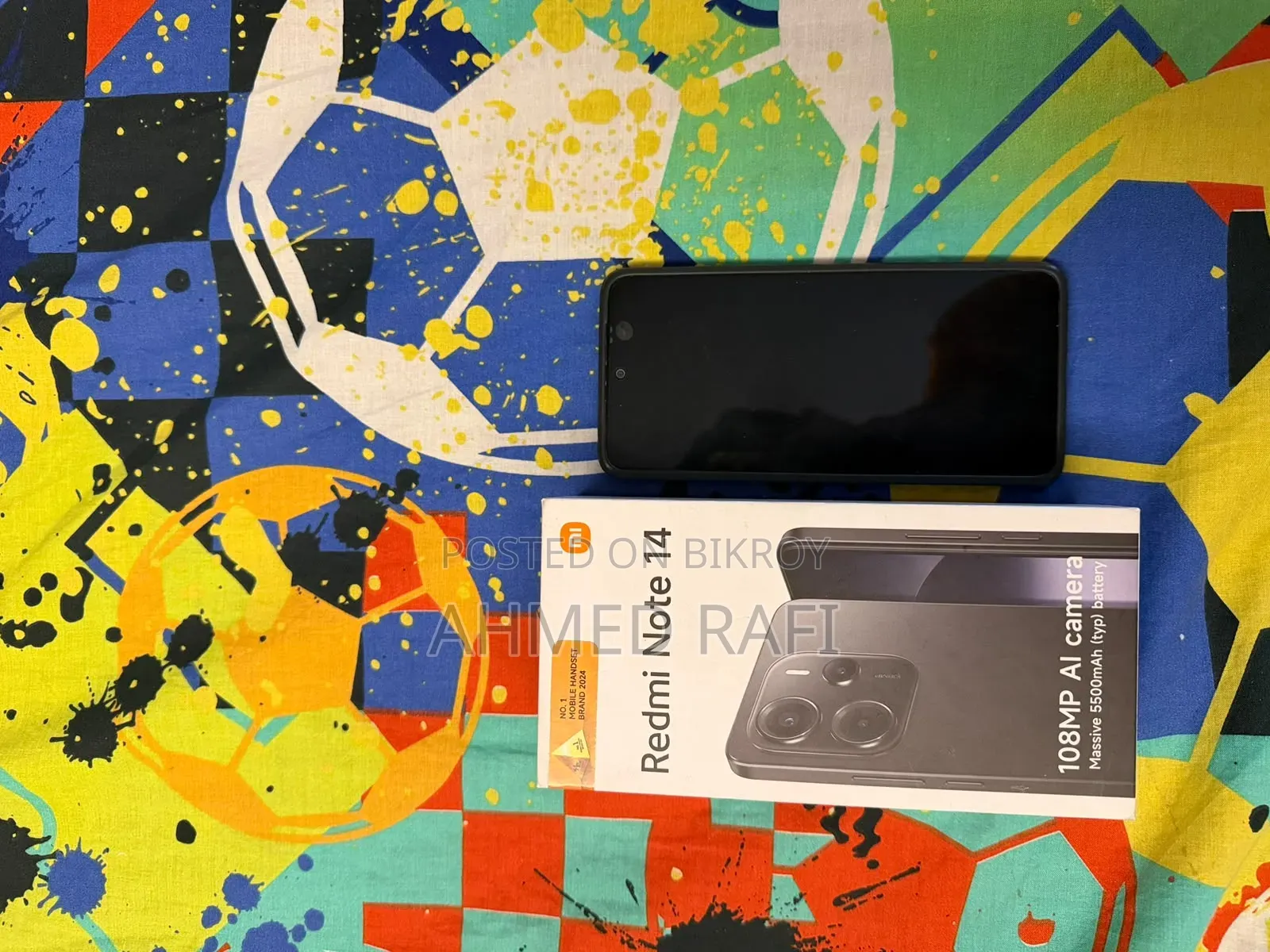Xiaomi Redmi Note 14 4G 256 GB Black