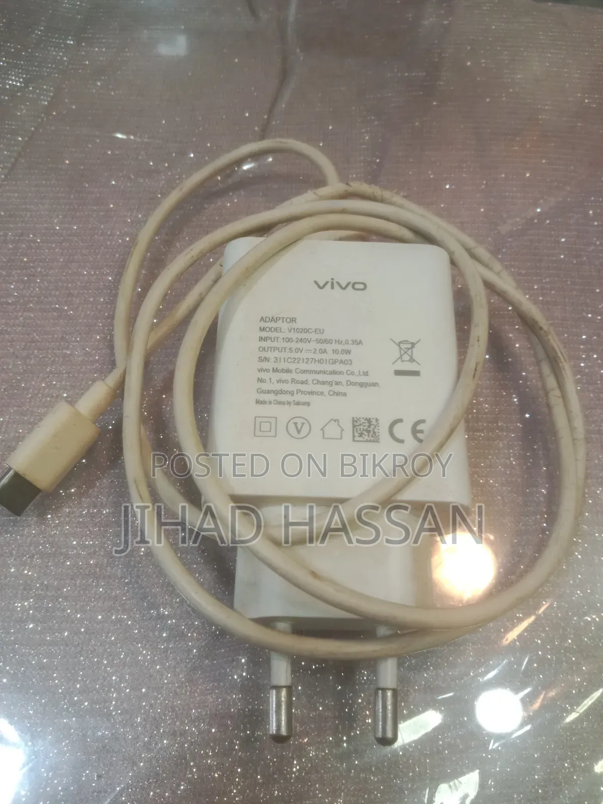 Vivo Fast Charger C-Type