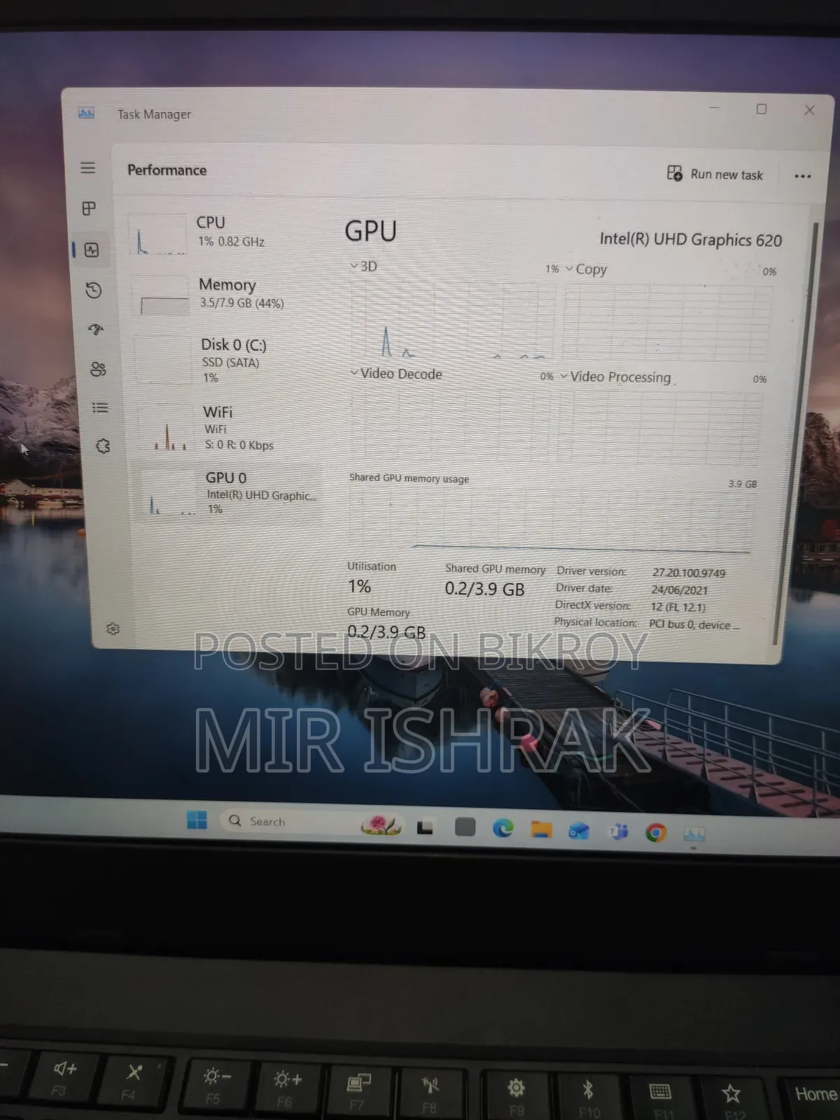 Laptop Lenovo ThinkPad L480 8GB Intel Core I5 SSD 256GB