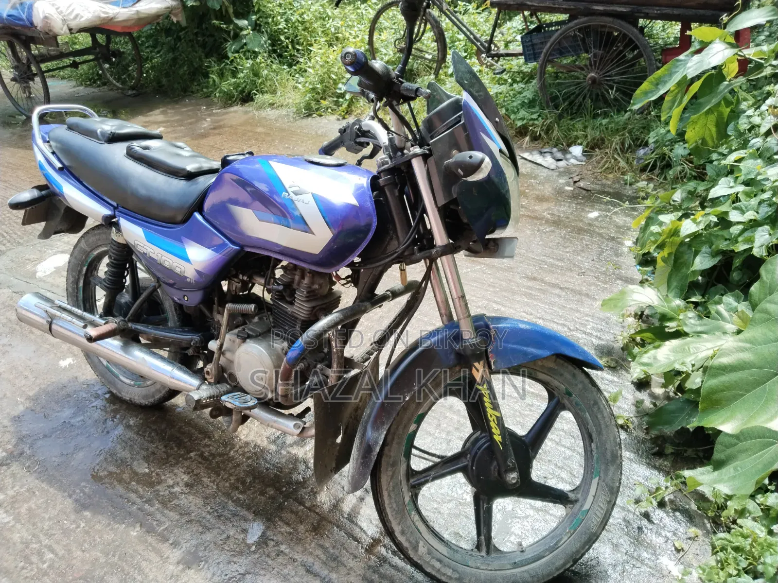Bajaj CT 100 2017 Blue
