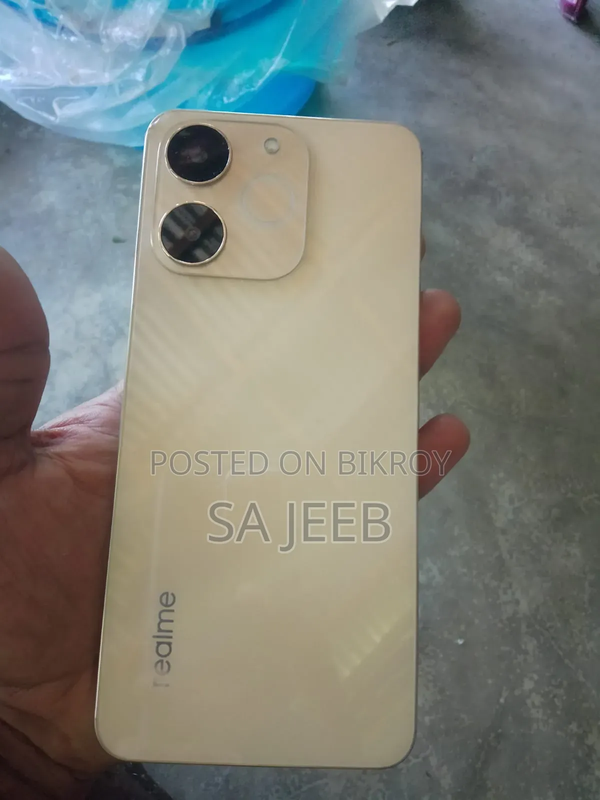 রিয়েলমি নোট ৭০টি ১২৮ জিবি গোল্ড