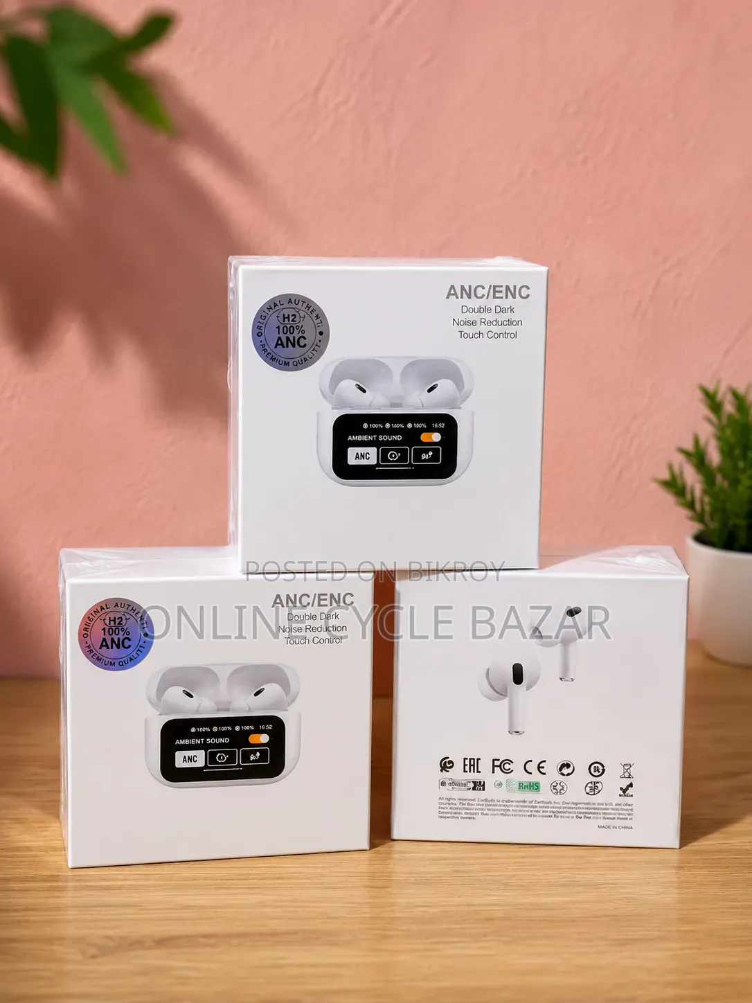 New Arrival – H2 ANC/ENC Wireless Earbuds
