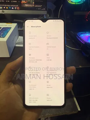 Realme X2 256 GB Blue