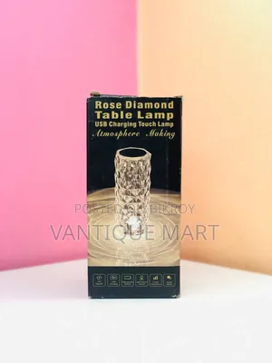 Mini Rose Diamond Lamp 3 Colour