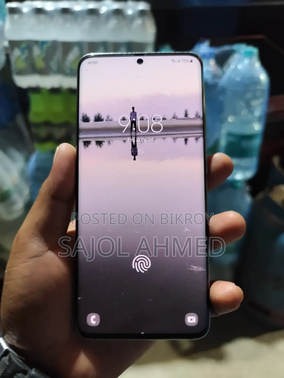স্যামসাং গ্যালাক্সি এস২০+ ৫জি ১২৮ জিবি ব্লু