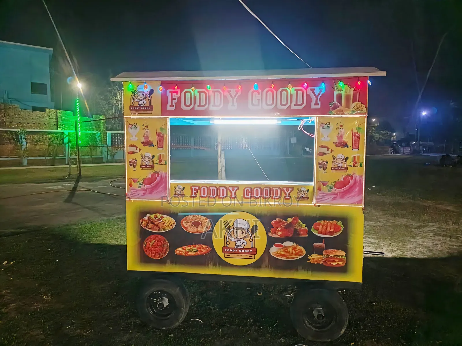 Fully Ready Food Cart for Sale – Perfect for Business