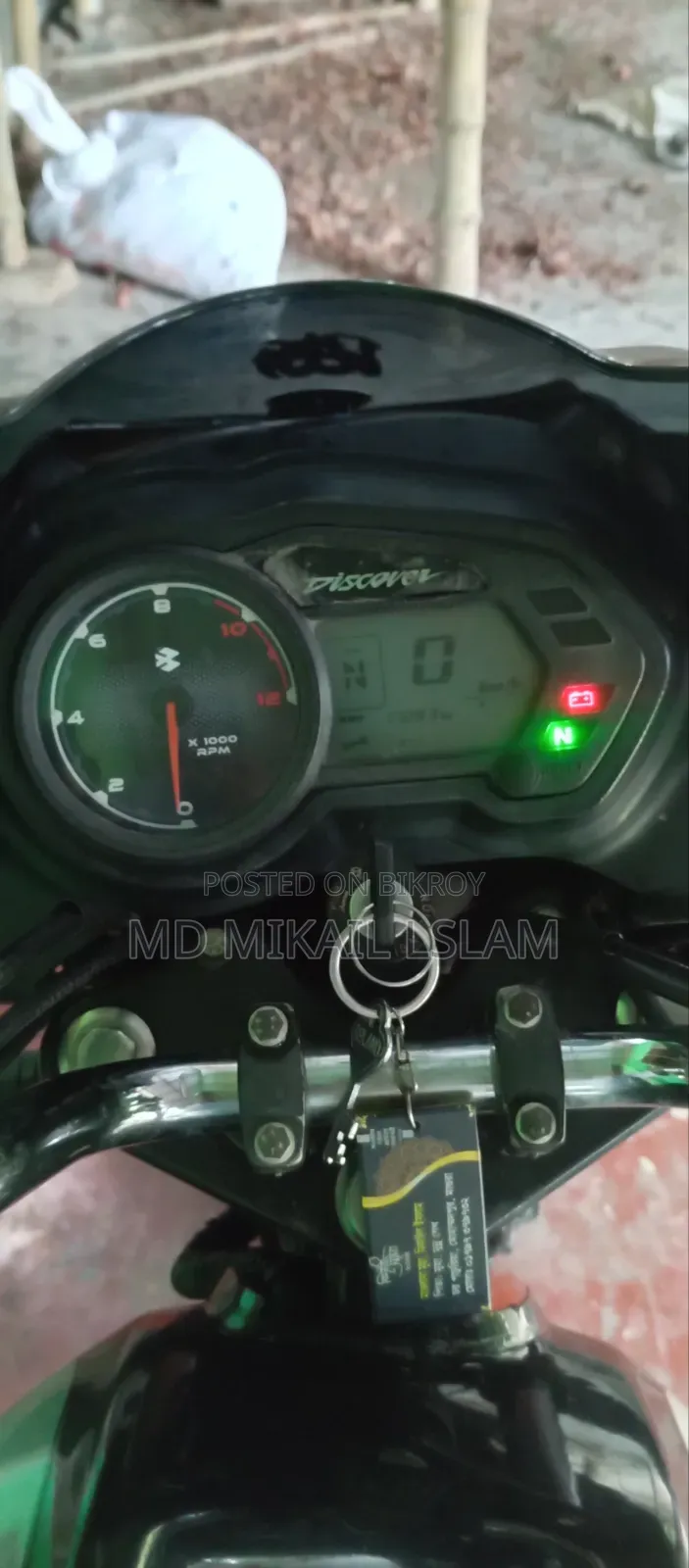 Bajaj Discover 110 2022 Red