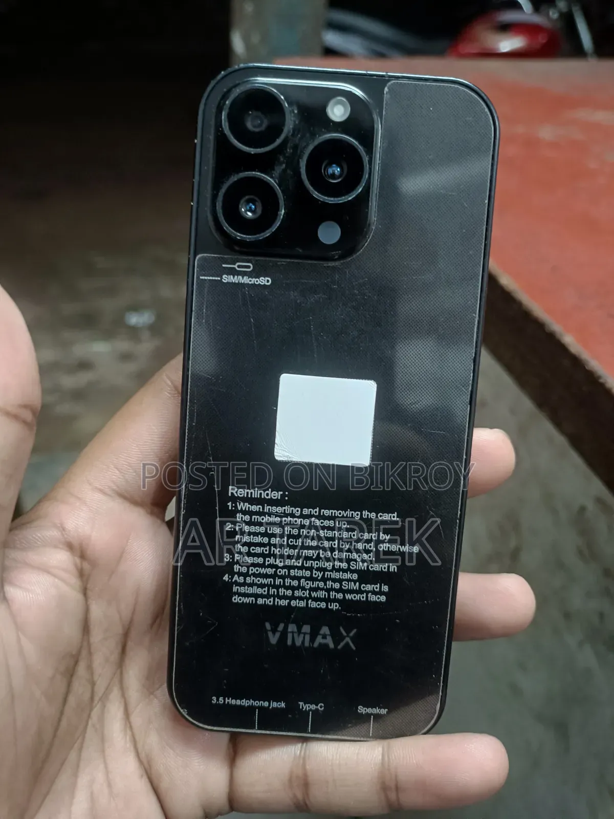 New VMAX Note-14 64 GB Black
