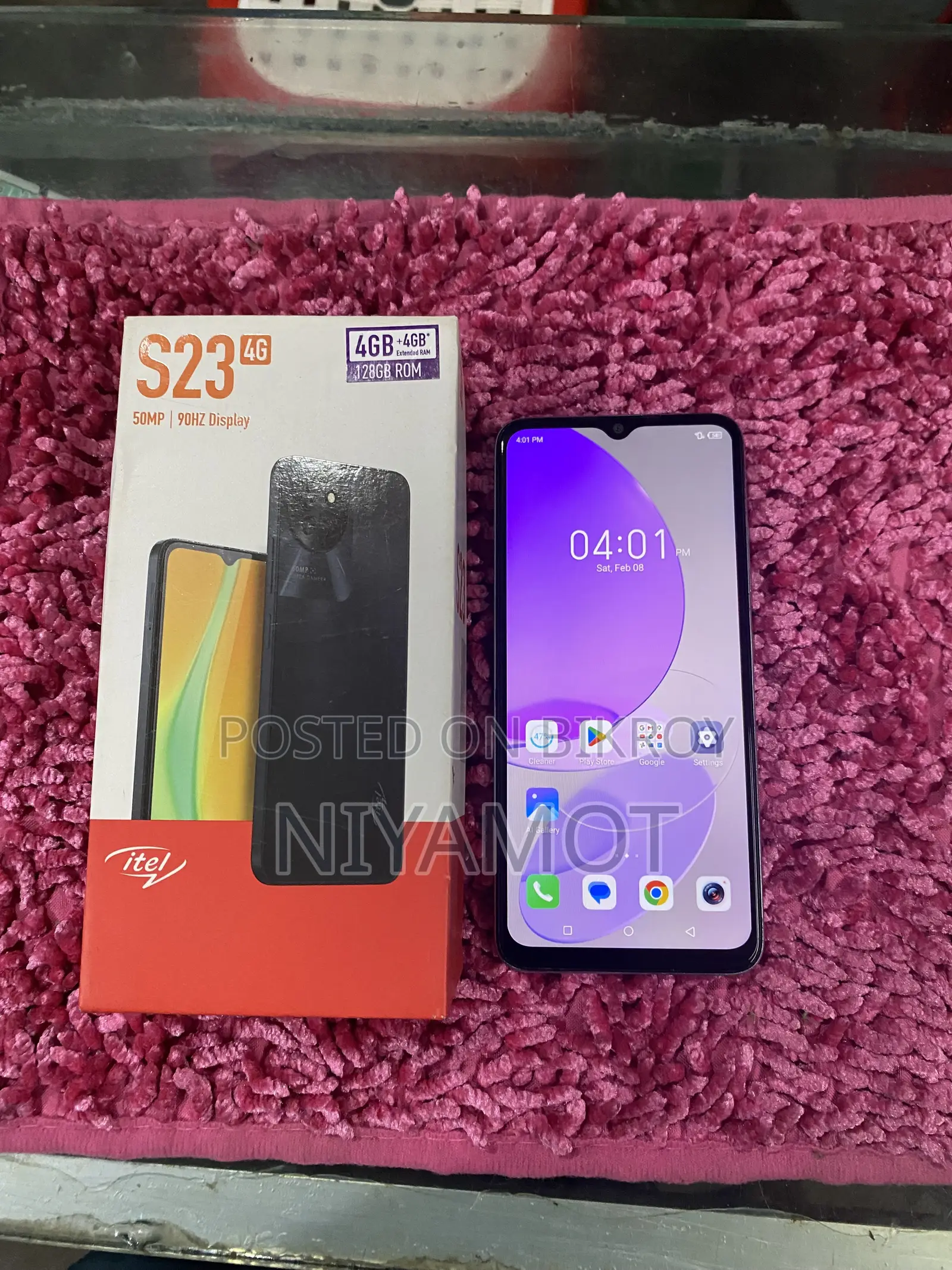 Itel S23 128 GB White