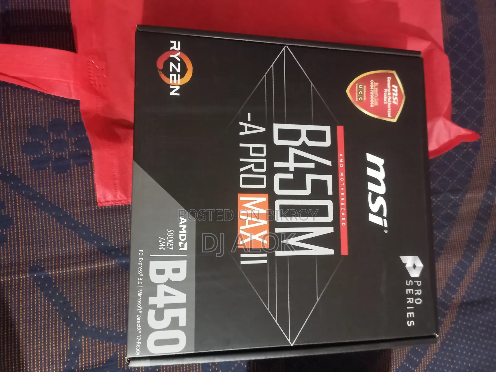 New Desktop Computer MSI model 8GB AMD Ryzen 5 SSD 128GB