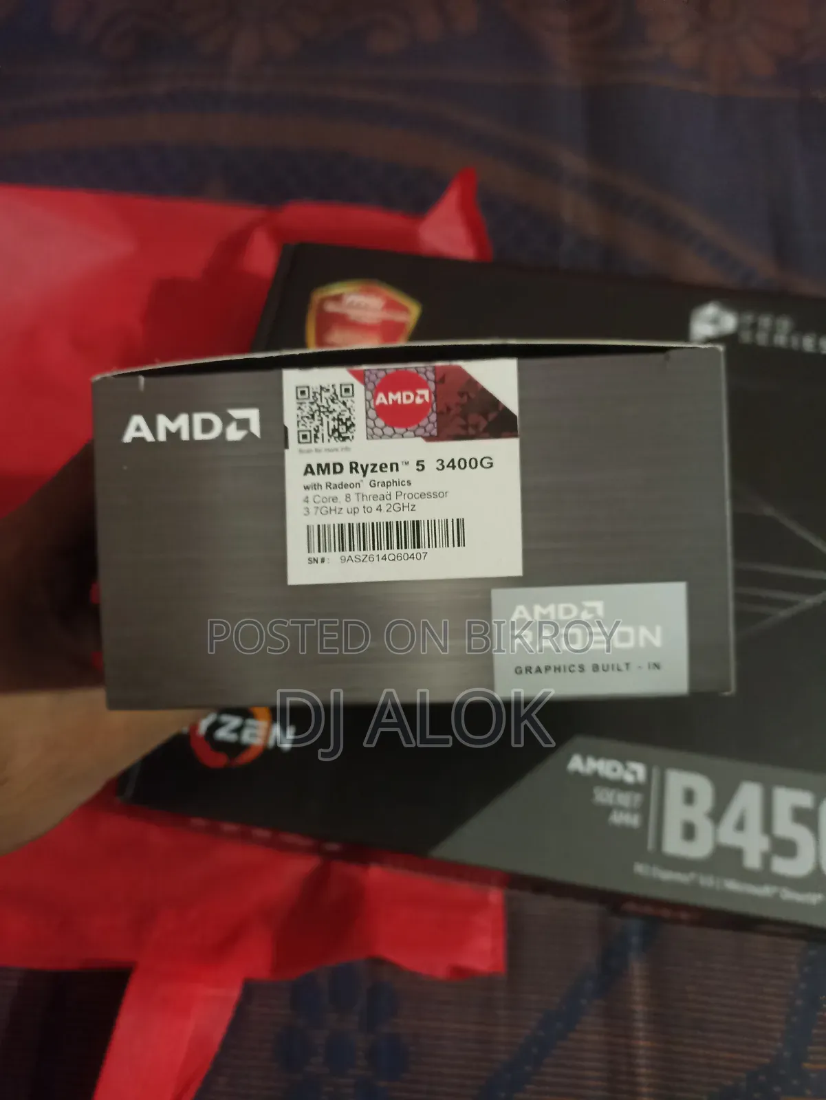 New Desktop Computer MSI model 8GB AMD Ryzen 5 SSD 128GB