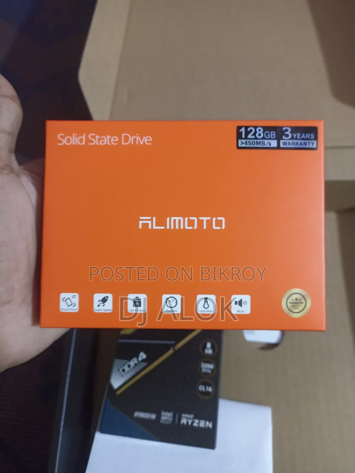 New Desktop Computer MSI model 8GB AMD Ryzen 5 SSD 128GB