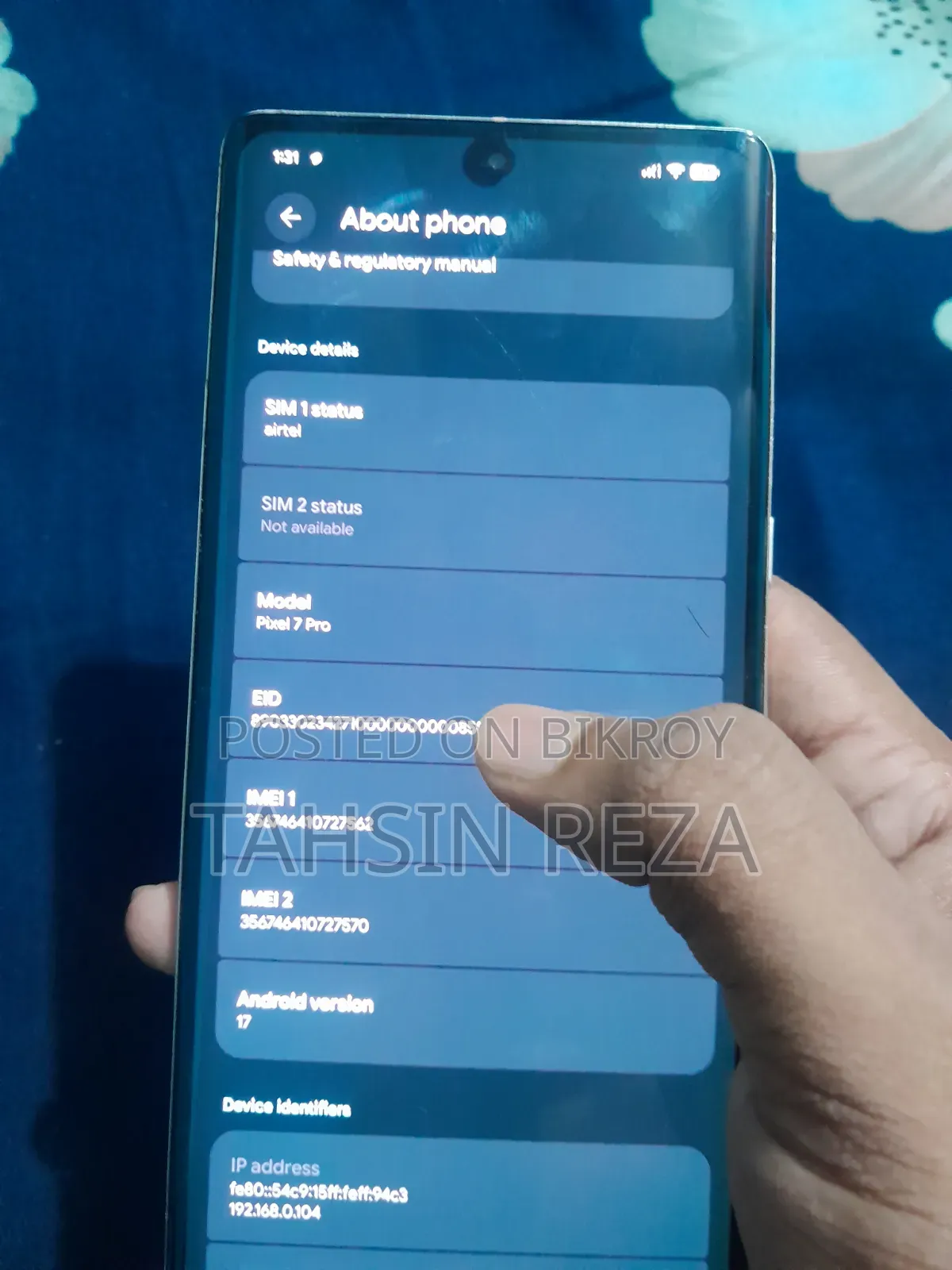 Google Pixel 7 Pro 128 GB Green