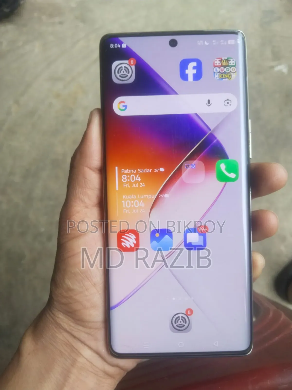 Infinix Note 40 Pro 5G 256 GB Green