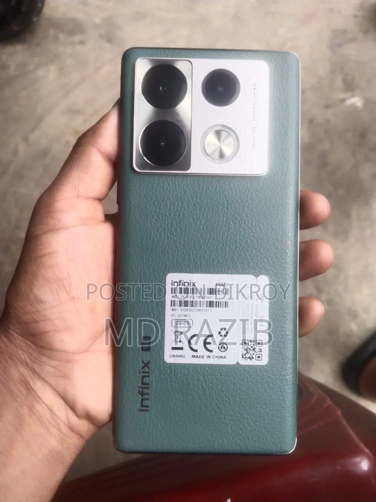 Infinix Note 40 Pro 5G 256 GB Green