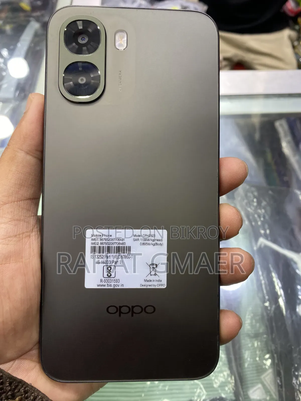 New Oppo A6x 64 GB Green