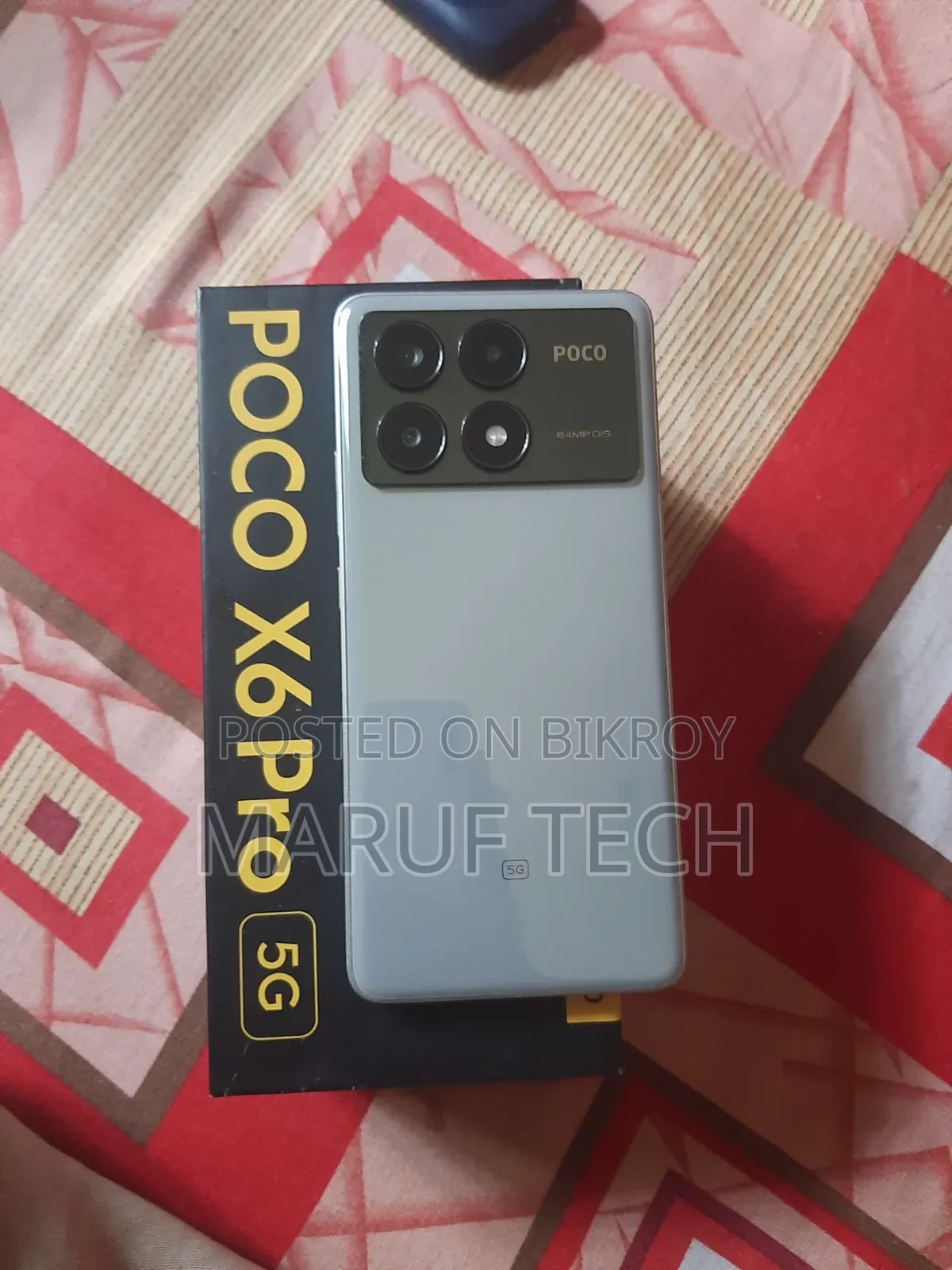 শাওমি পোকো এক্স৬ প্রো ২৫৬ জিবি গ্রে