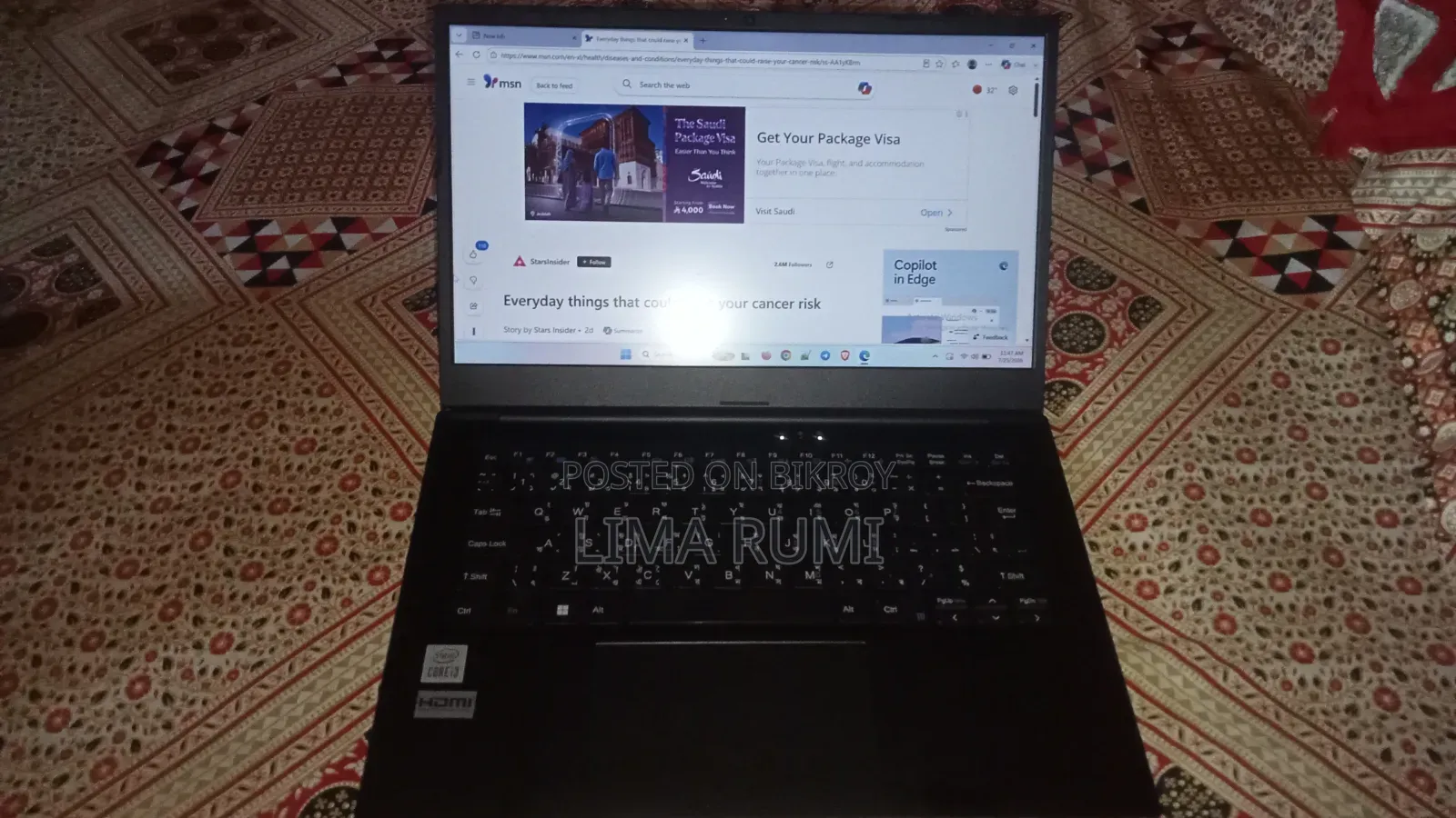 New Laptop 8GB RAM Intel Core i3 Processor 512GB SSD