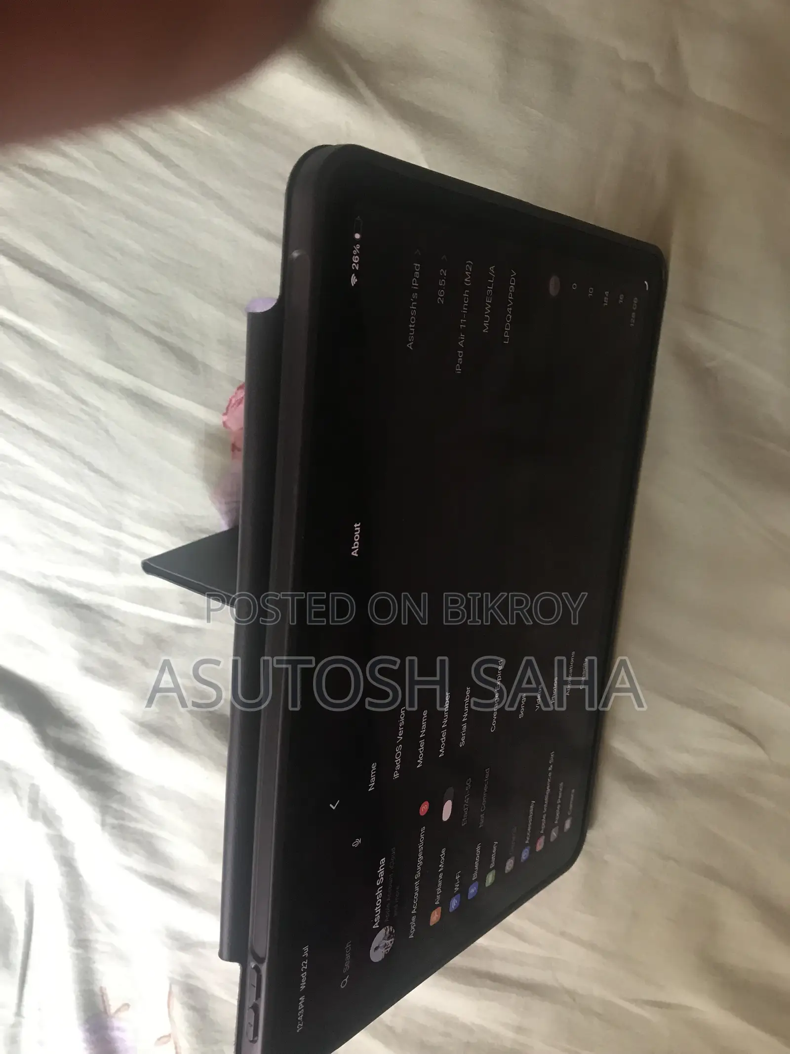 Apple iPad Air 11 (2024) 128 GB Silver