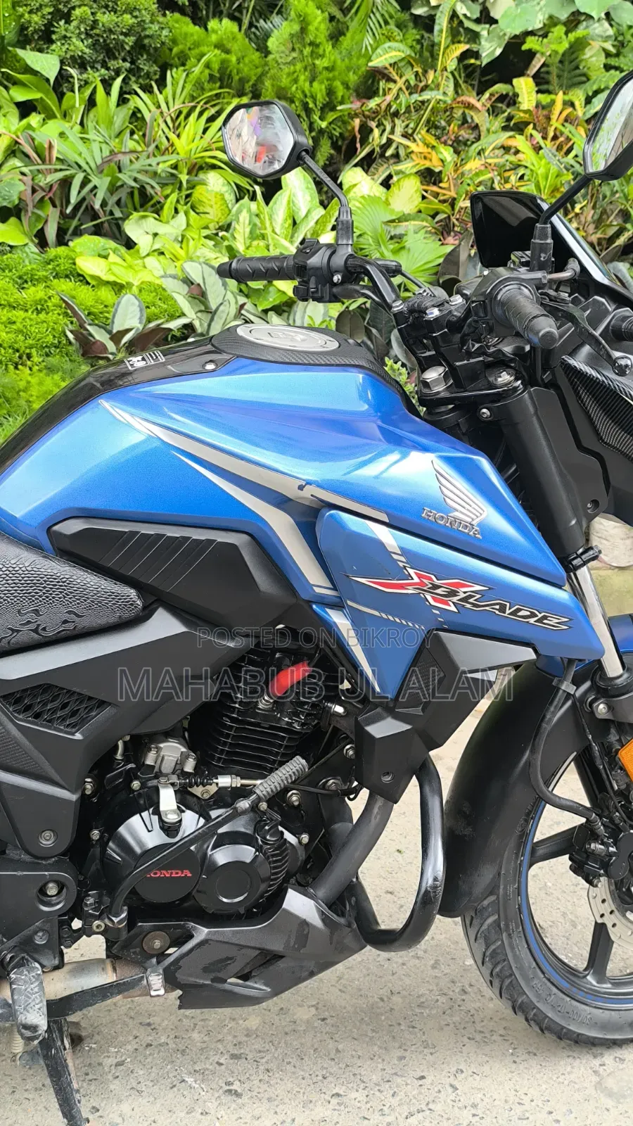 Honda X-Blade 160 2021 Blue