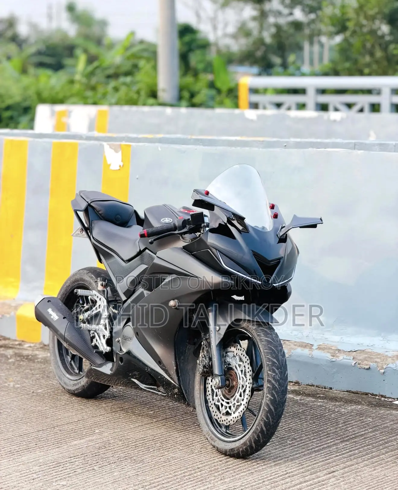 Yamaha R15 V3 2023 Black