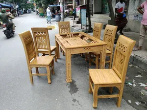 ডাইনিং টেবিল সেট উইথ ৬ চেয়ার