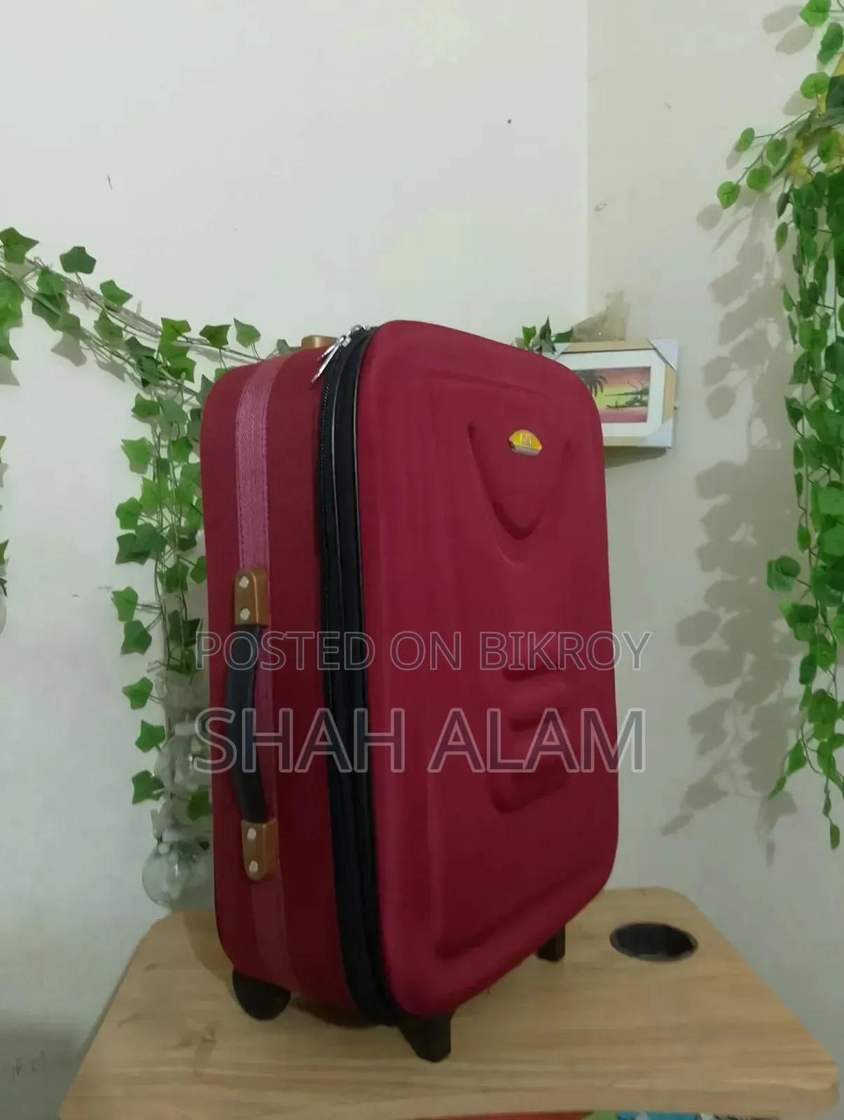 Attractive Red Trolley Luggage for Sale!