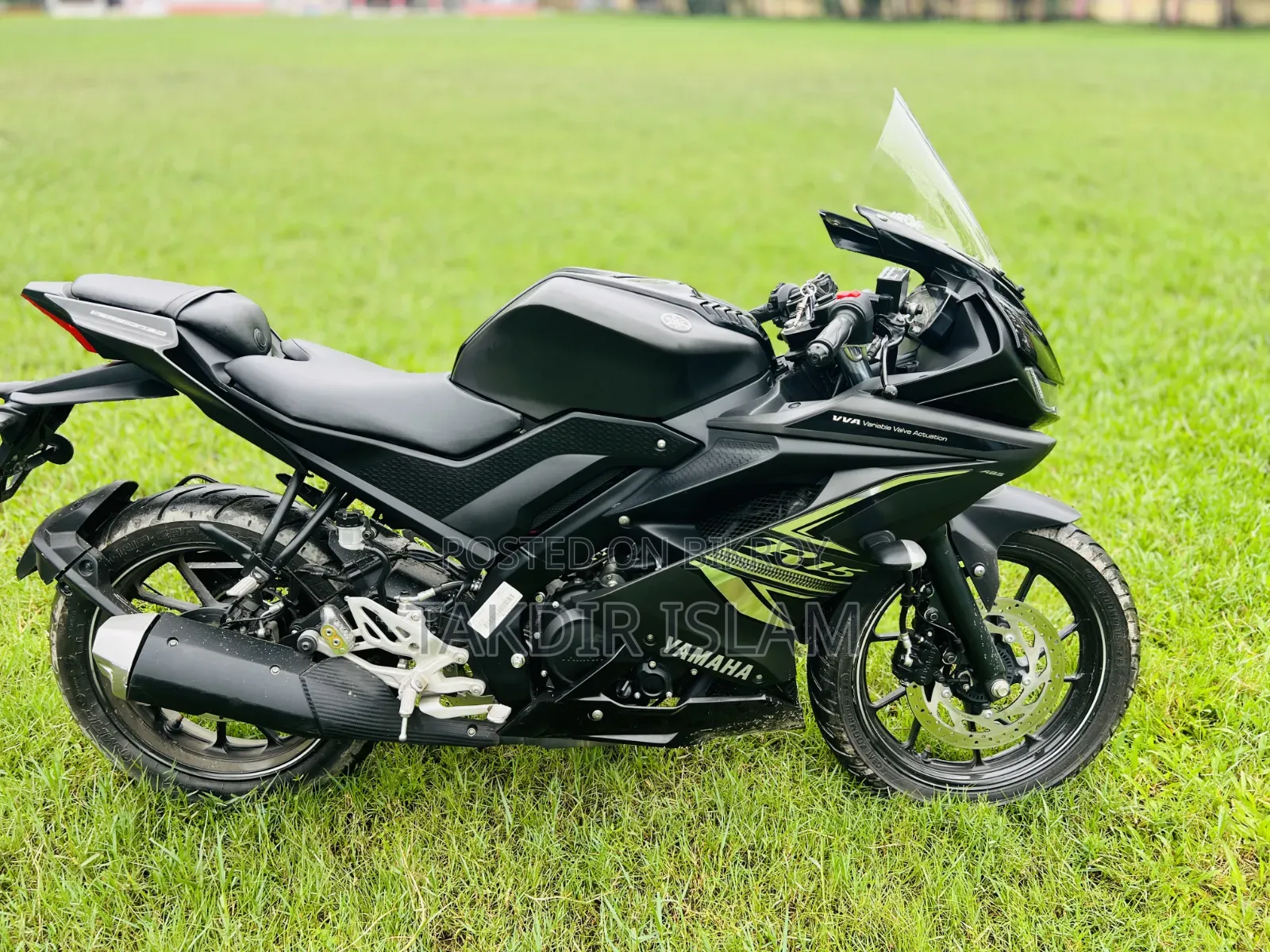 Yamaha R15 V3 2025 Black