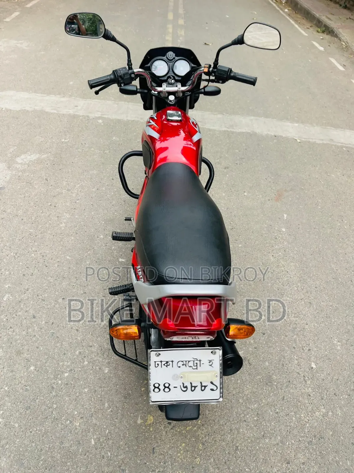Bajaj CT 100 2022 Red