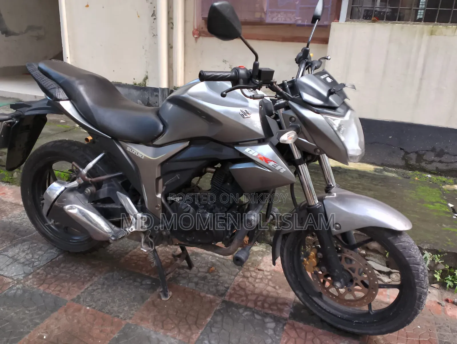 Suzuki Gixxer 2018 Gray