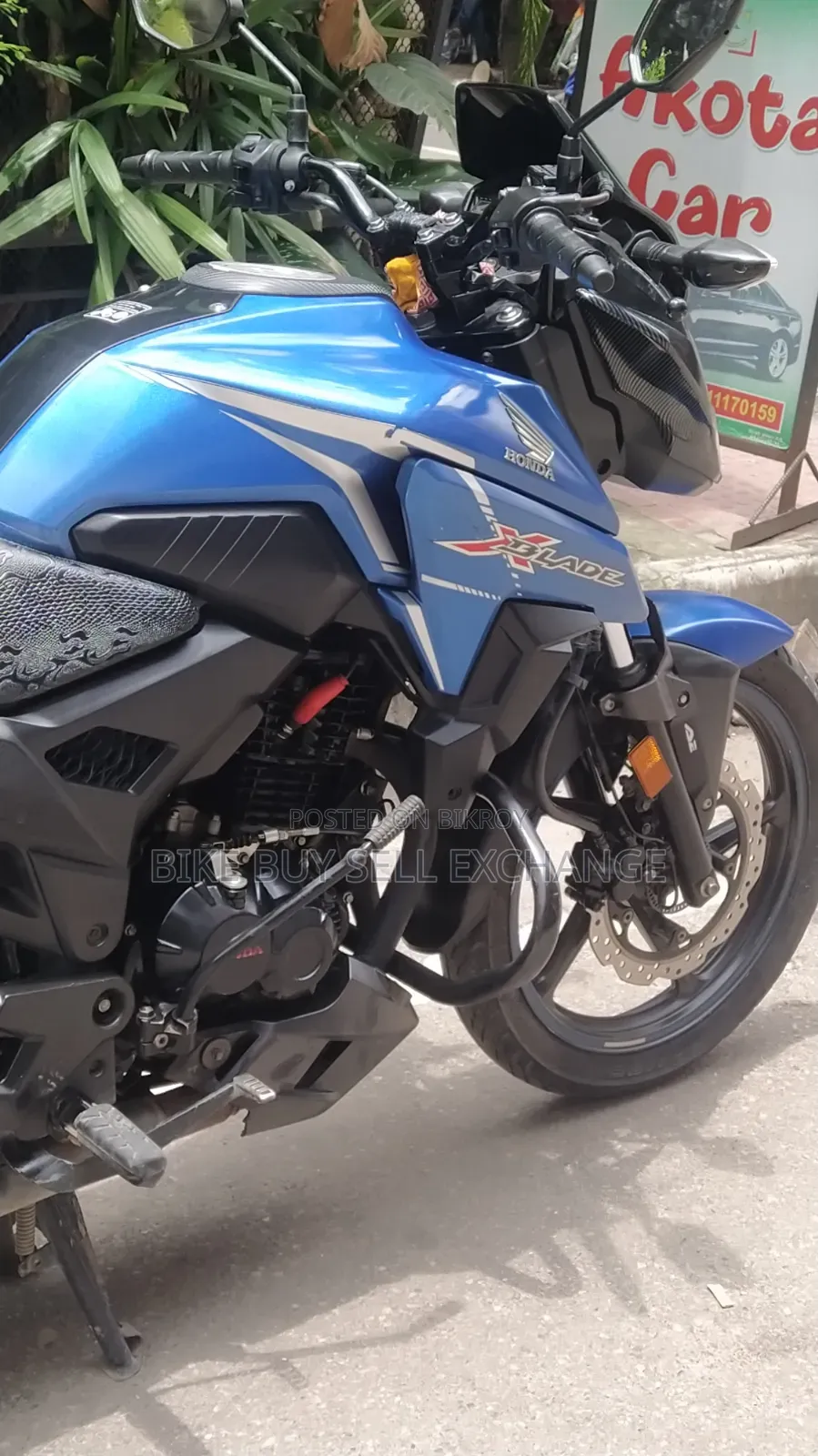 Honda X-Blade 160 2021 Blue