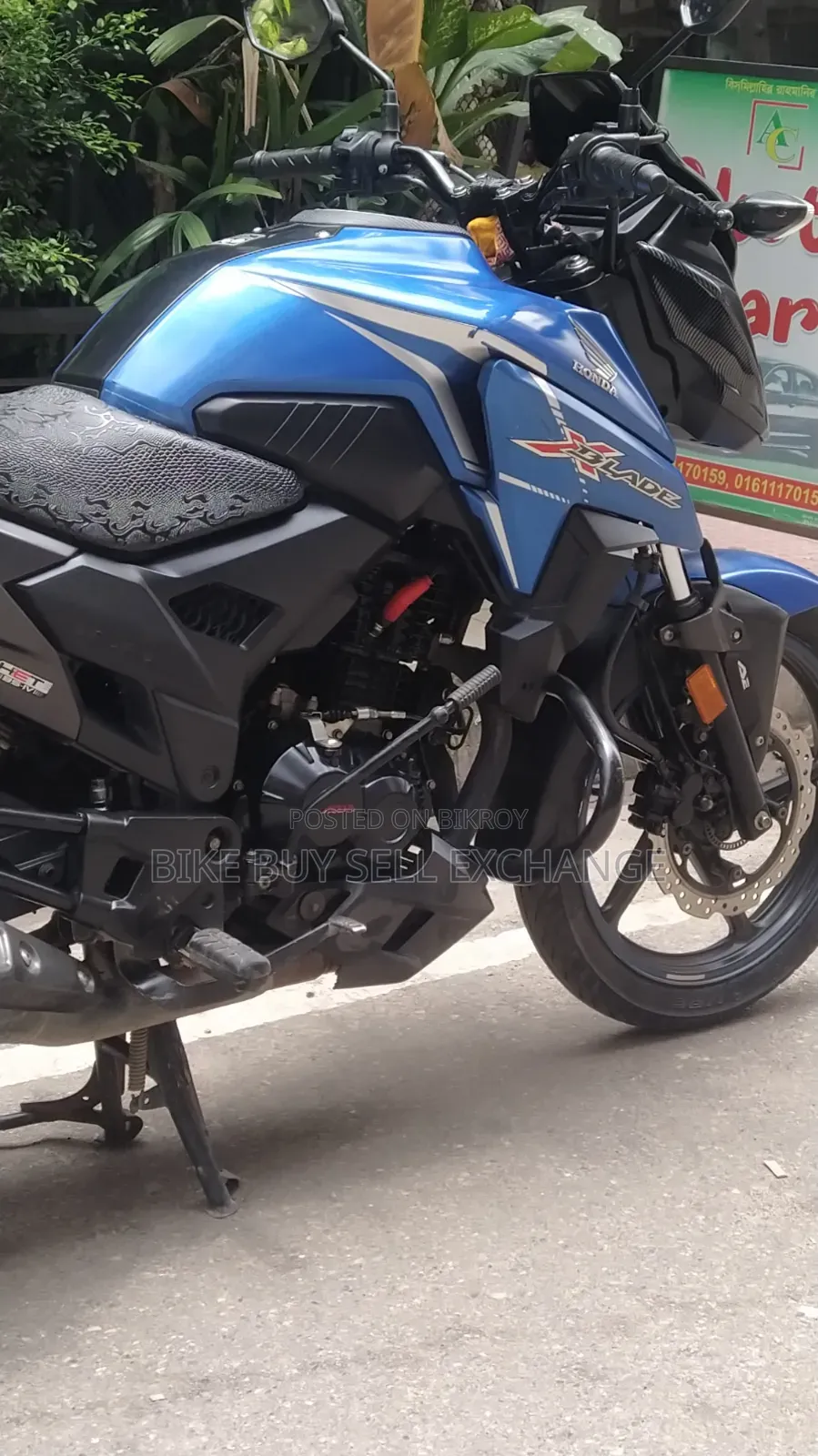 Honda X-Blade 160 2021 Blue