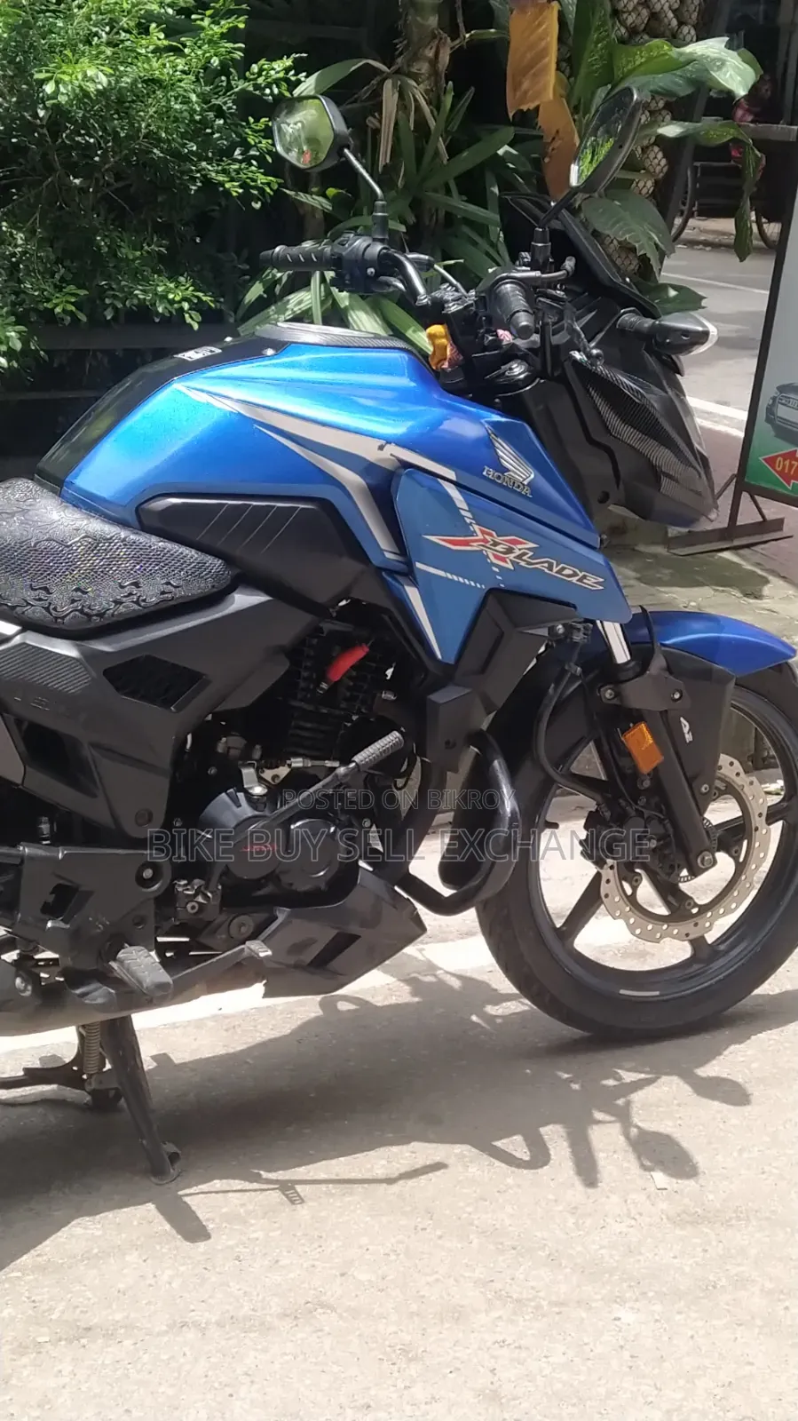 Honda X-Blade 160 2021 Blue