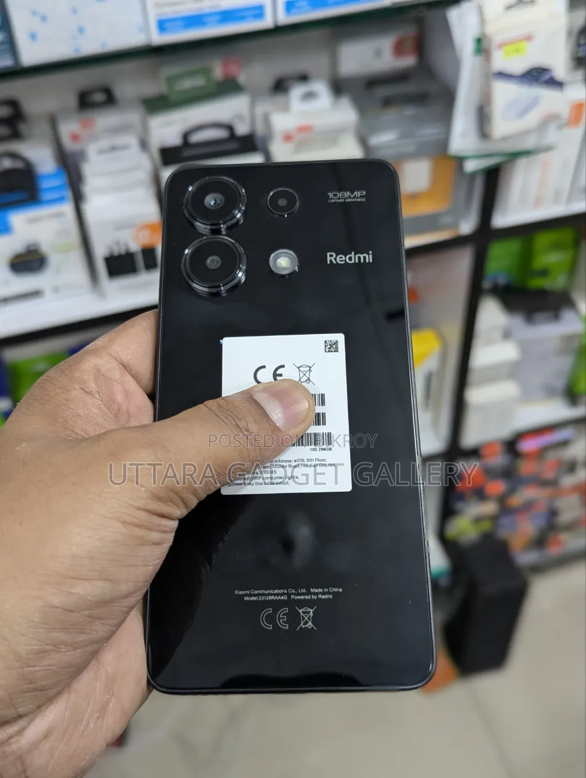 New Xiaomi Redmi Note 13 256 GB Black