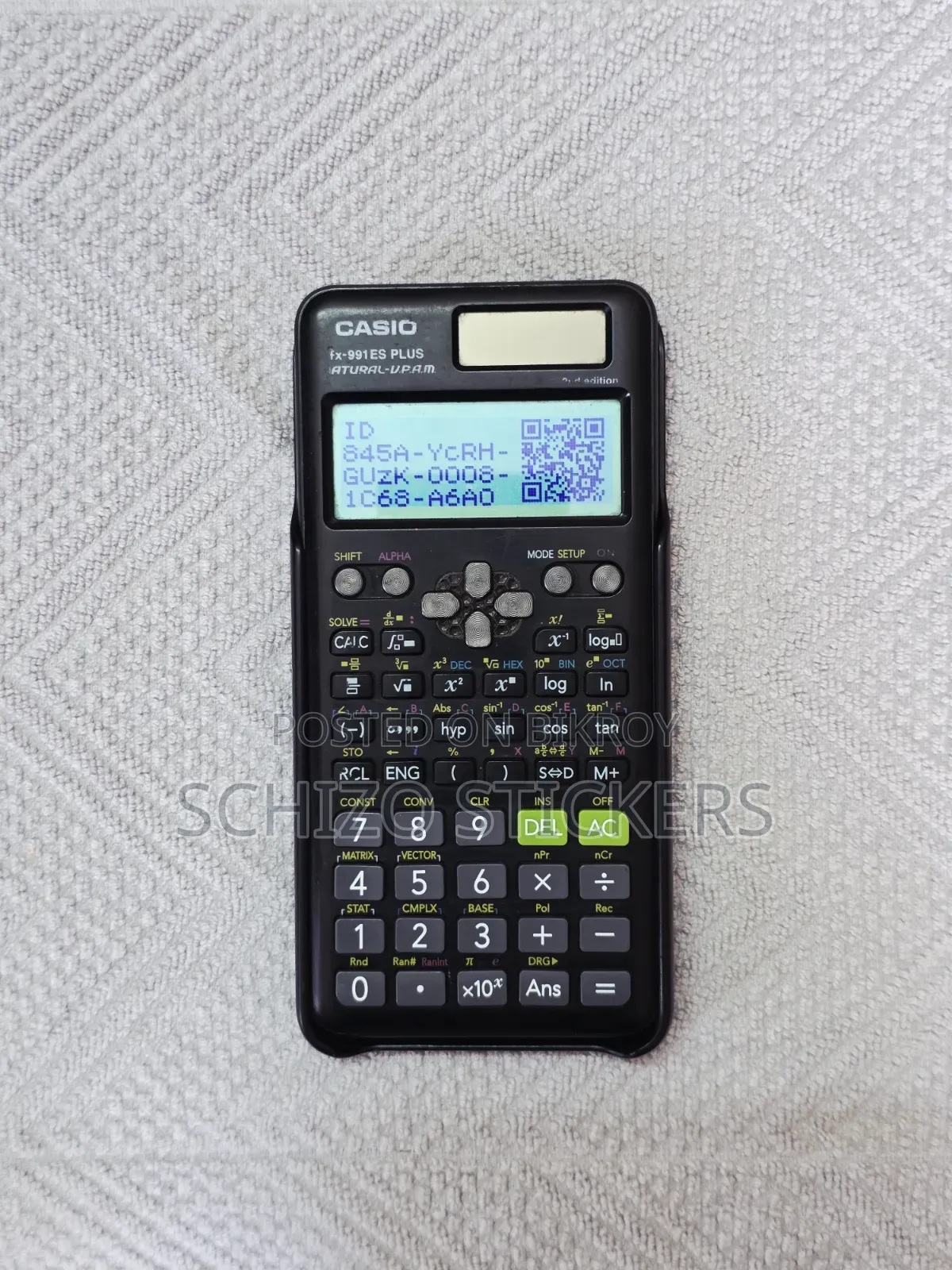 Casio FX-991ES Plus 2nd Edition Scientific Calculator