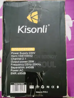Intact KISONLI (TM-7000A) Bluetooth Multimedia Speaker 2.1
