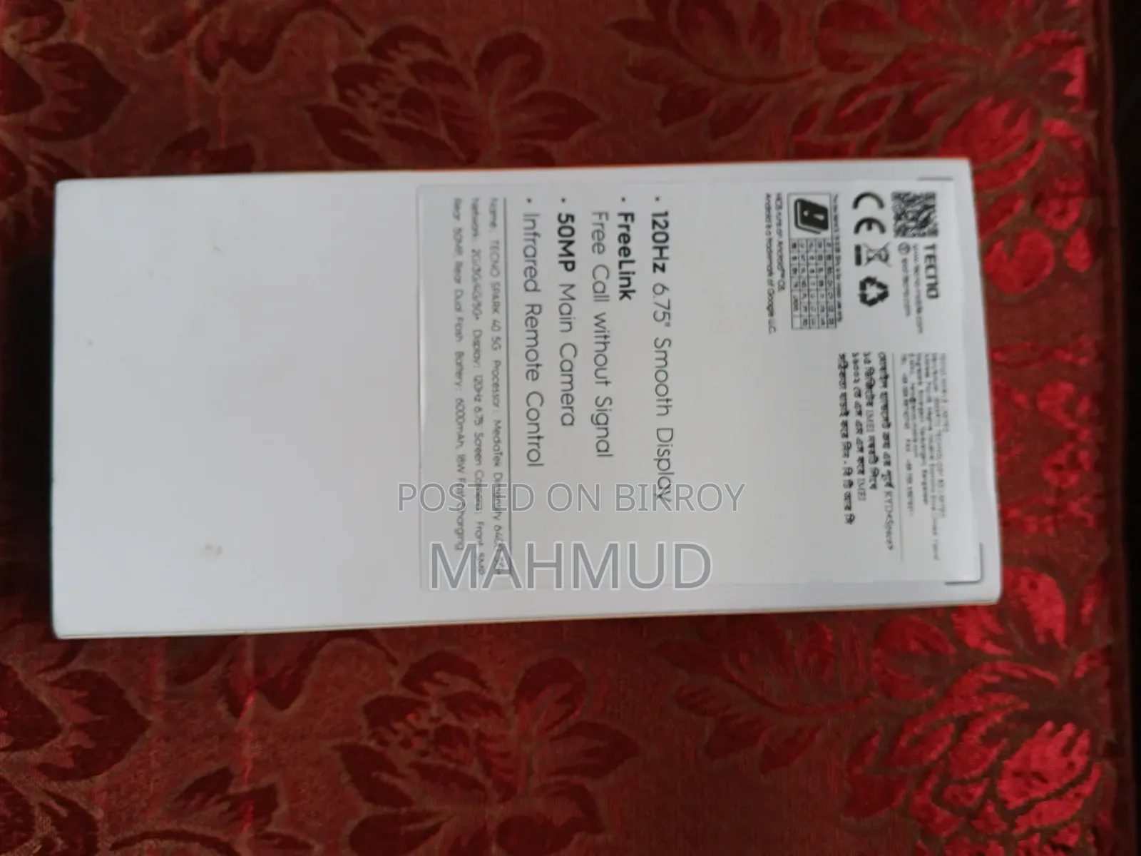Tecno Spark 16 GB Blue