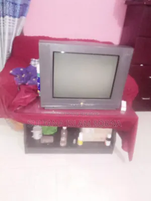 21-inch Color Box TV with Remote