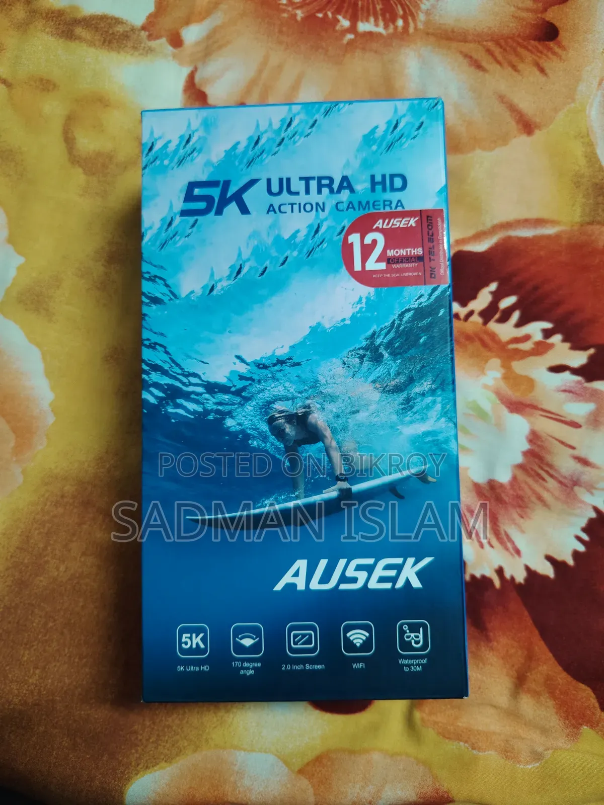 Ausek M40R Action Camera