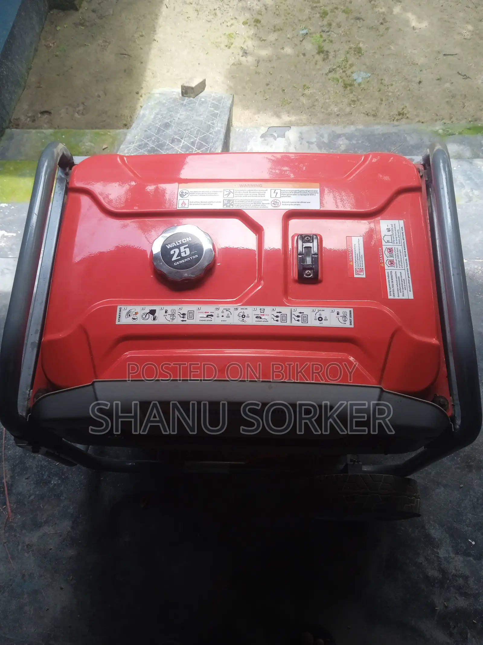 Generator used for 1 month