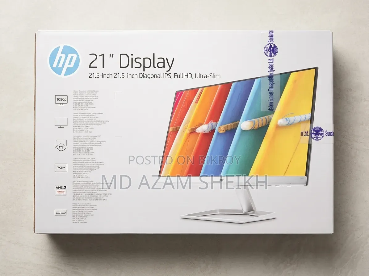 HP 21.5" IPS Full HD Monitor (Display Panel Problem) for Sale