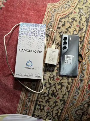 New Tecno Camon 40 Pro 4G 256 GB Black