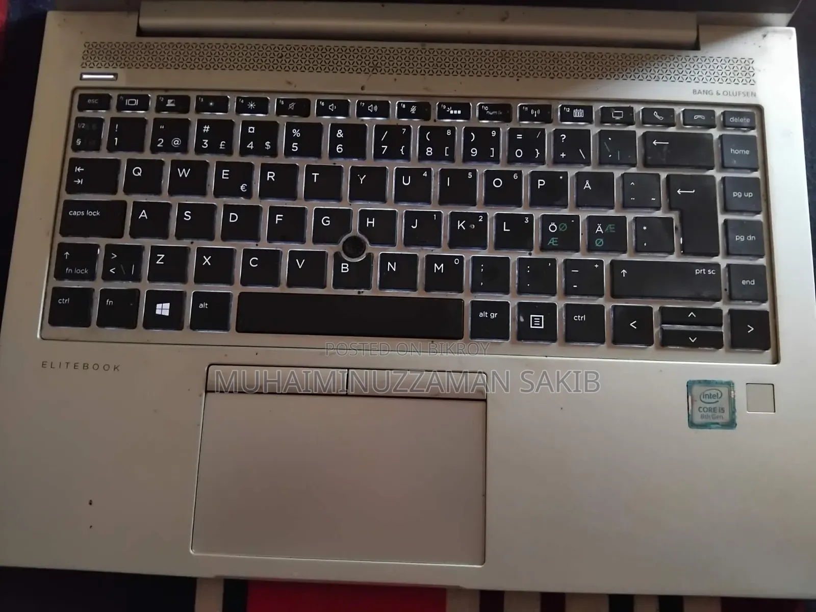 Laptop HP EliteBook 840 G6 8GB Intel Core i5 SSD 256GB