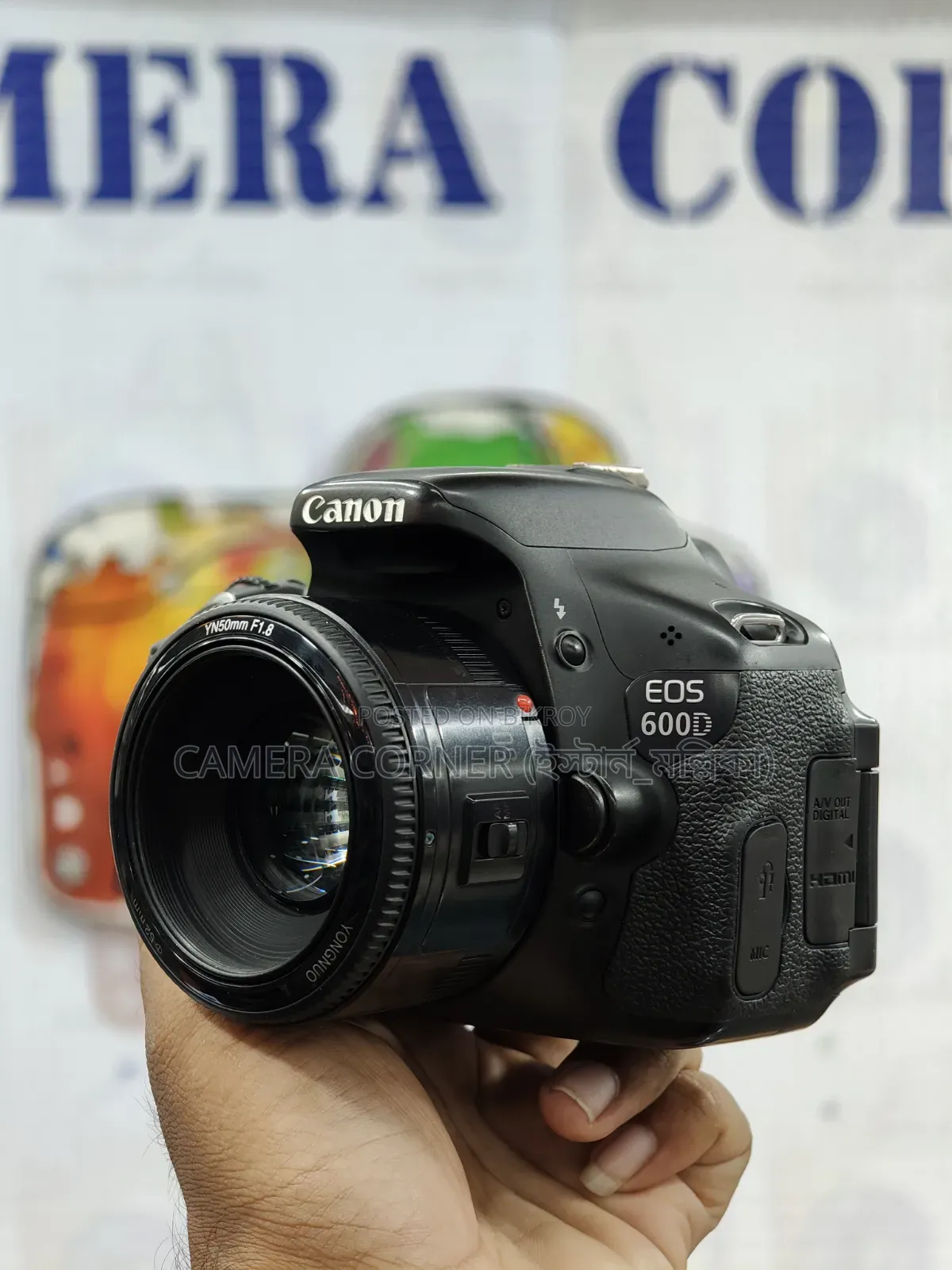 Canon 600D + 50mm Yn F1.8