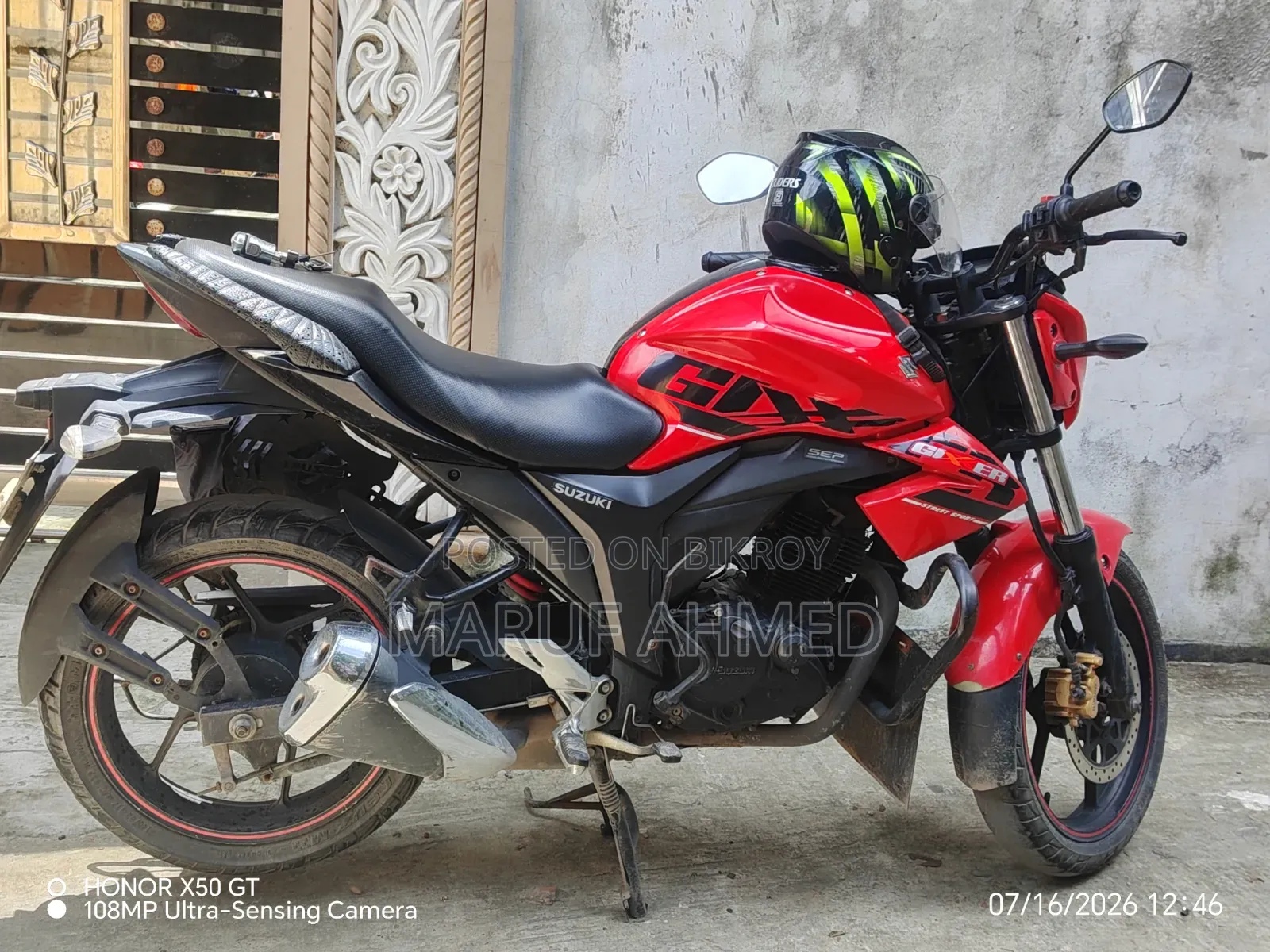 Suzuki Gixxer 2018 Red