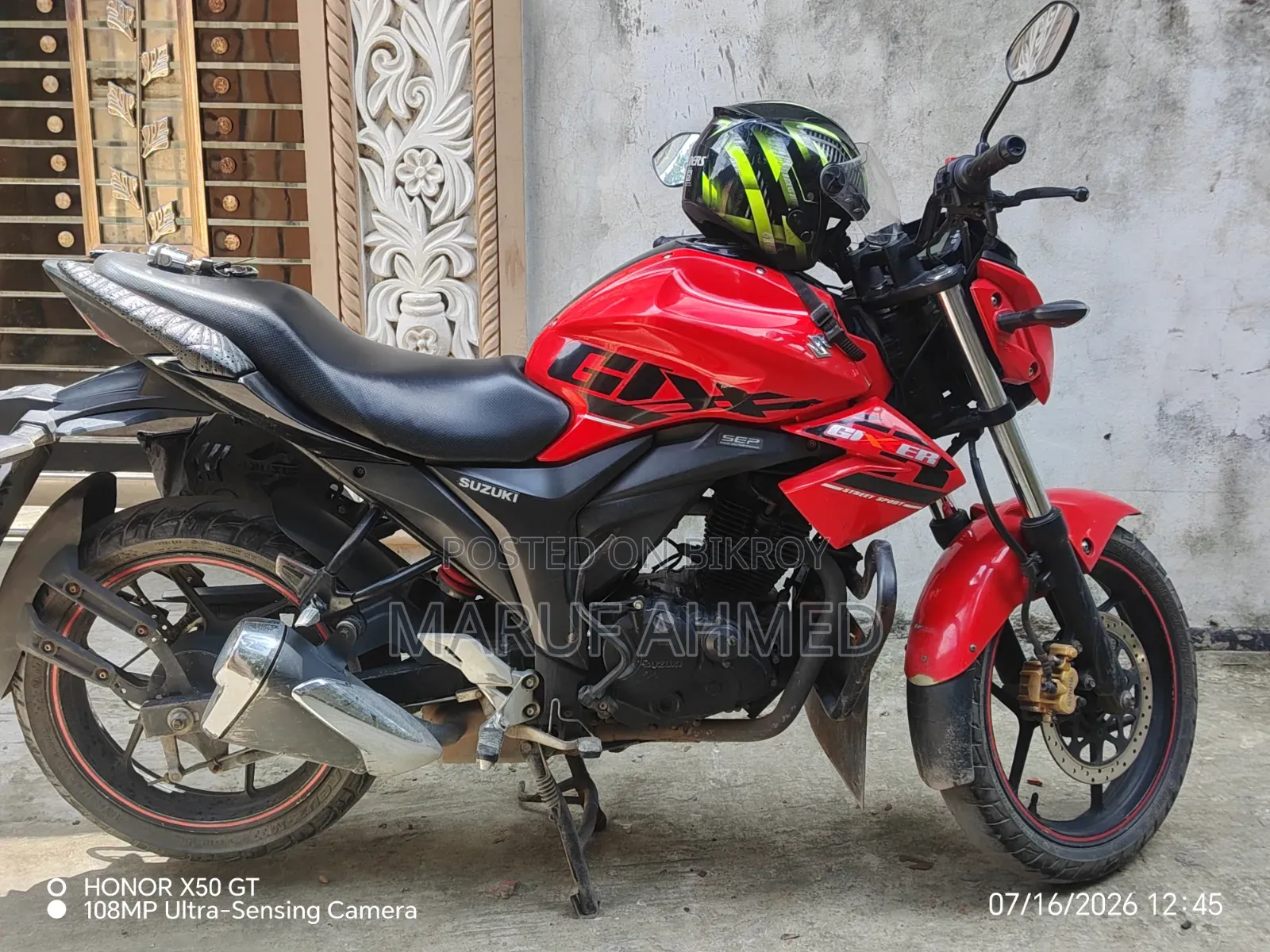Suzuki Gixxer 2018 Red